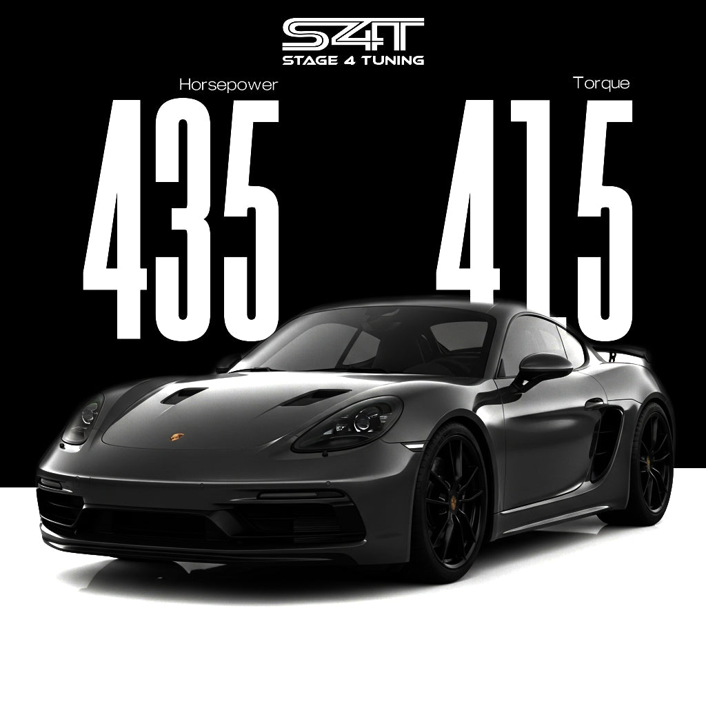 Porsche 718 Boxster GTS / Cayman GTS 2018 Custom ECU Tune