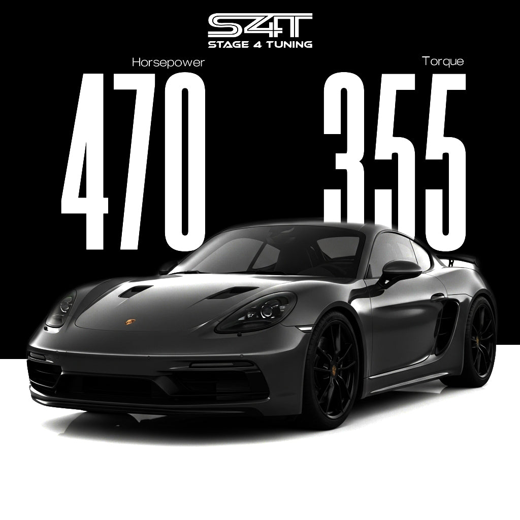 Porsche 718 Boxster GTS 4.0 / Cayman GTS 4.0 2022 Custom ECU Tune