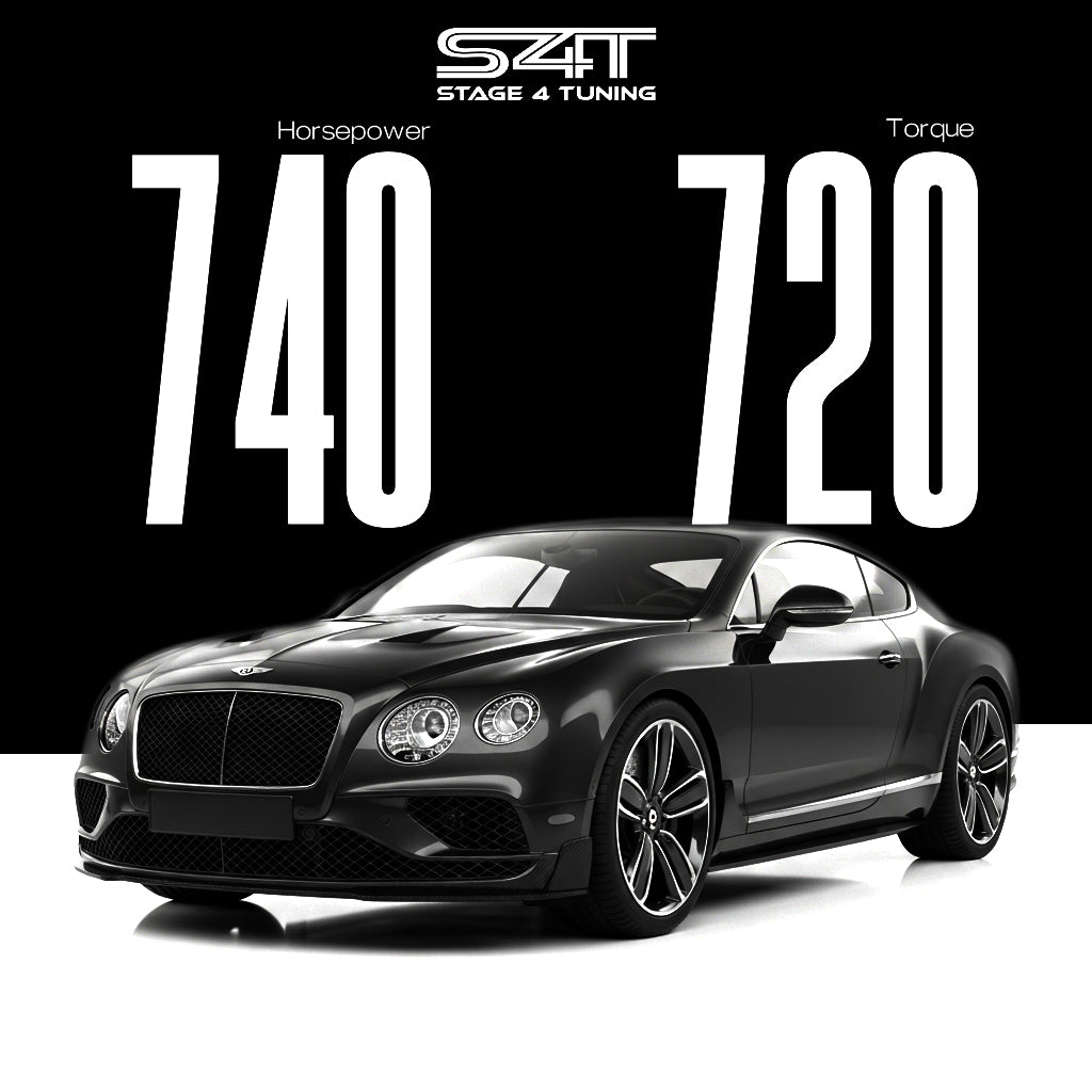 Bentley GT W12 TT 2016 Custom ECU Tune