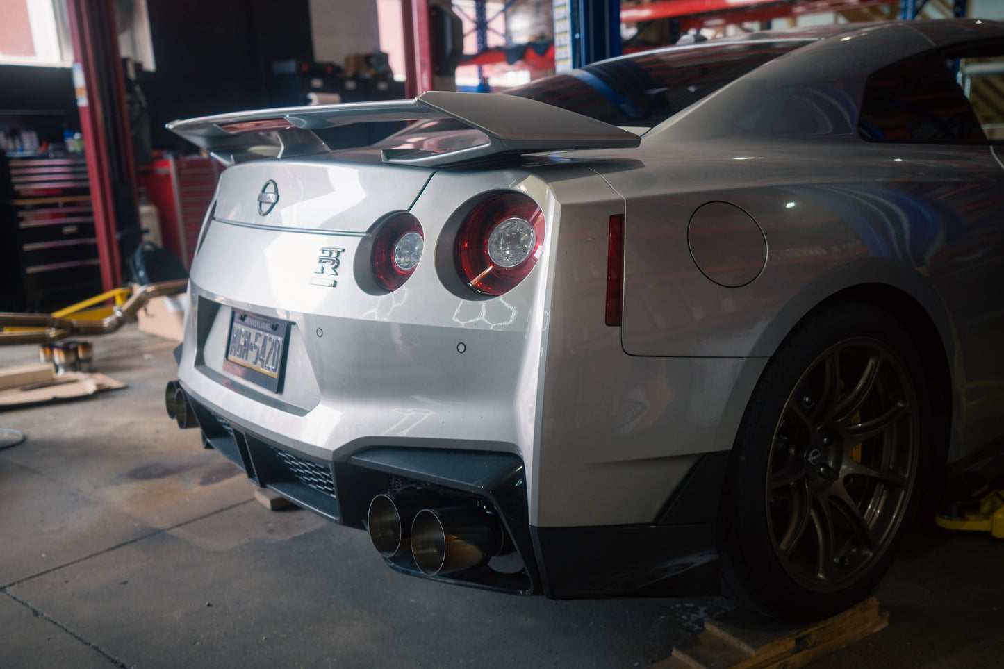 Valvetronic Nissan GTR R35 Valved Sport Exhaust System