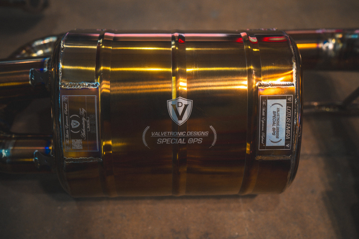 Valvetronic Lotus Emira Valved Sport Exhaust System