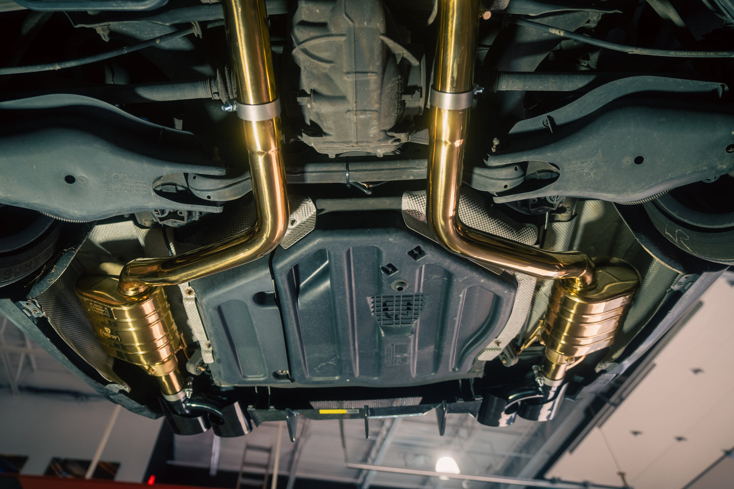 Valvetronic Mercedes C63 AMG W204 Valved Sport Exhaust System
