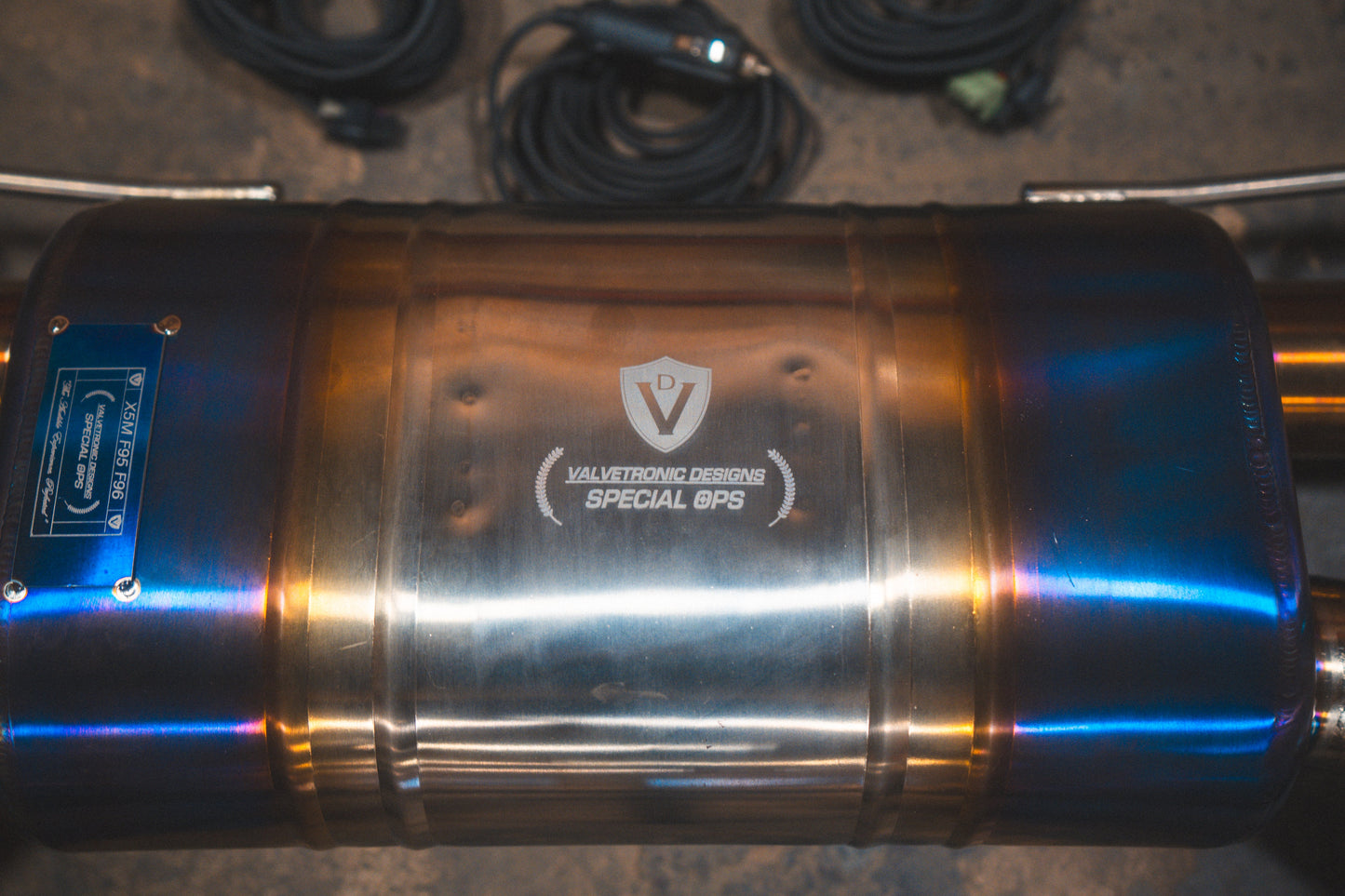 Valvetronic BMW X5M / X6M F95 / F96 VALVED SPORT EXHAUST SYSTEM
