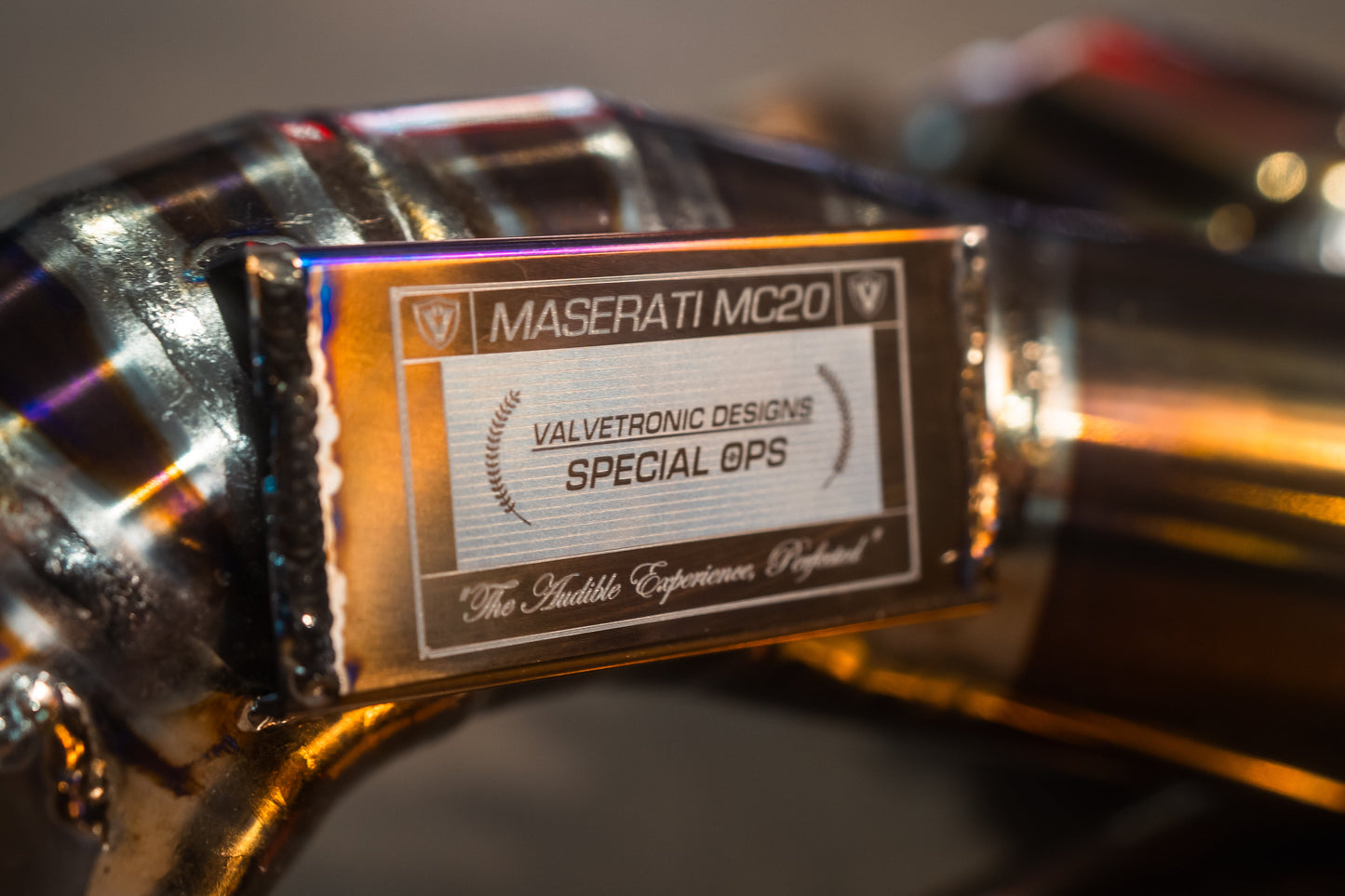 Valvetronic Maserati MC20 Valved Sport Exhaust system