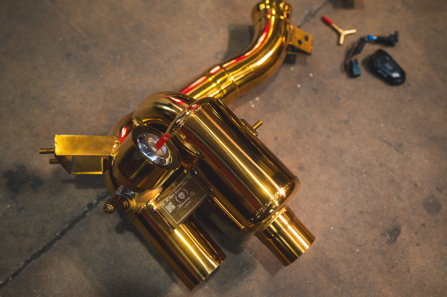 Valvetronic Ferrari GTC4 Lusso Valved Exhaust system