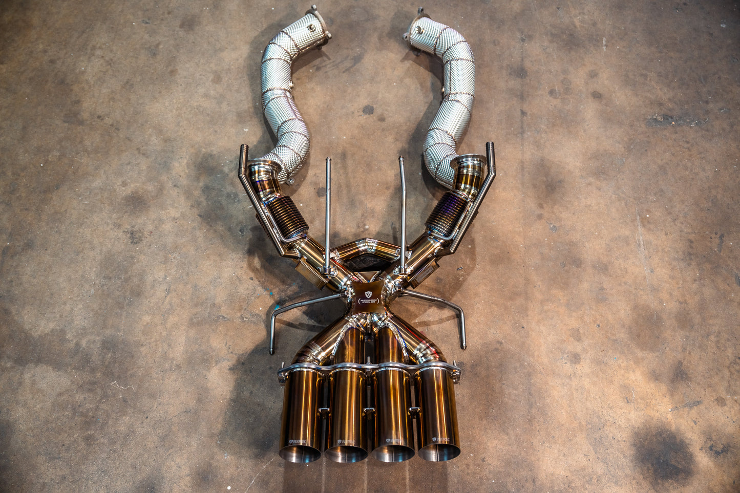 Valvetronic Mclaren 765LT F1 Race Exhaust System