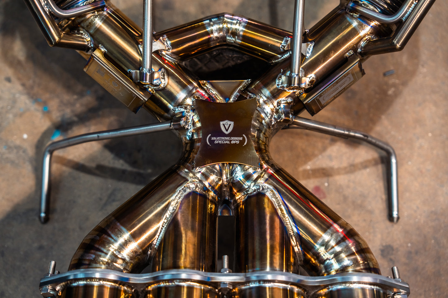 Valvetronic Mclaren 765LT F1 Race Exhaust System