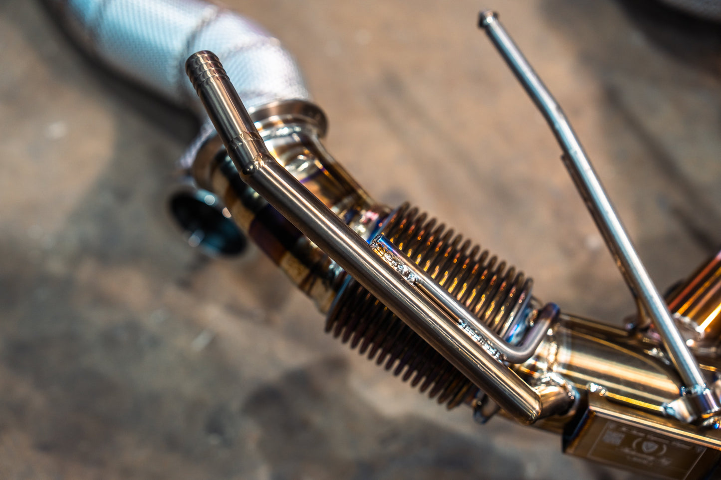 Valvetronic Mclaren 765LT F1 Race Exhaust System