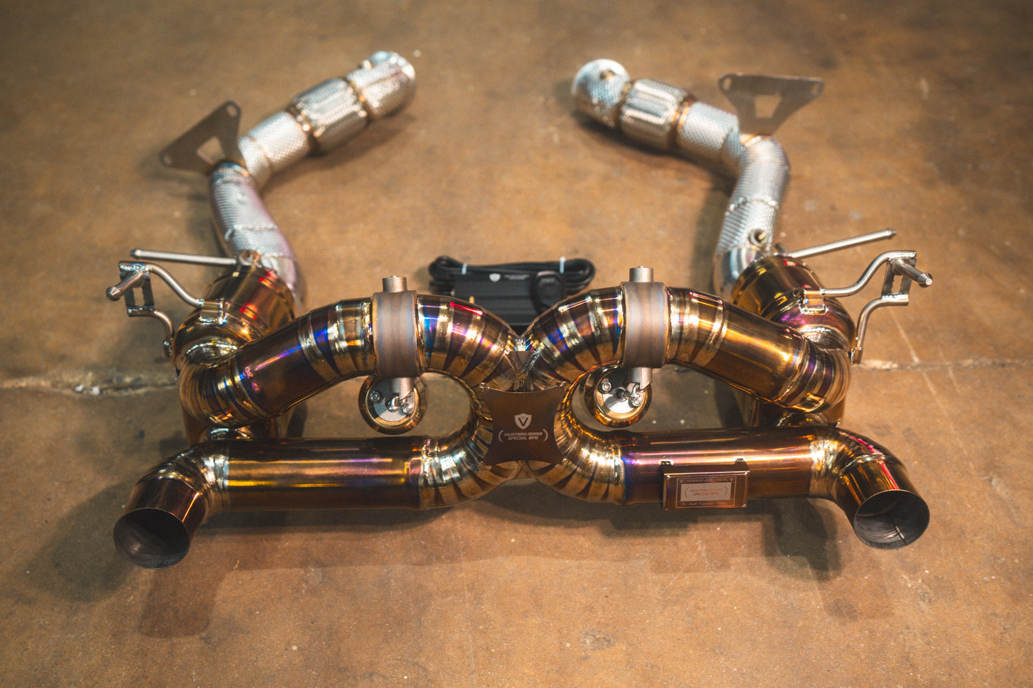 Valvetronic Ferrari 488 GTB Valved Sport Exhaust System