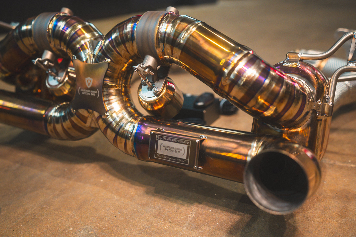 Valvetronic Ferrari 488 GTB Valved Sport Exhaust System