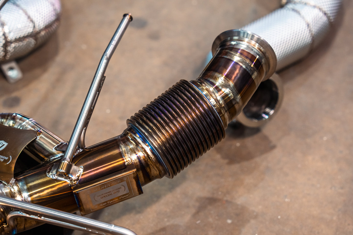 Valvetronic Mclaren 750S F1 Race Exhaust System
