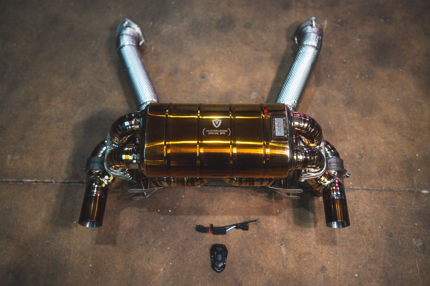 Valvetronic Ferrari F430 Scuderia / 16M Valved Sport Exhaust System