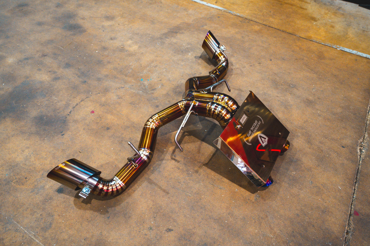 Valvetronic Mclaren 570S / 620R F1 Race Exhaust System