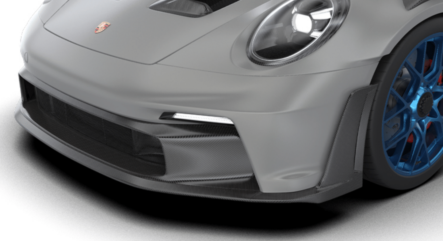 Porsche 992 GT3 RS-Front Lip with Uprights