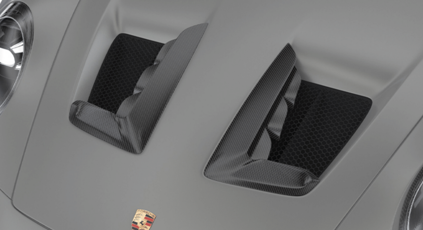 Porsche 992 GT3 RS-Hood Vents (Top Covers Only)
