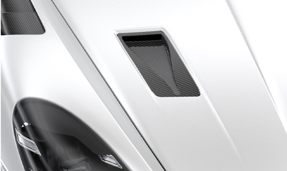Porsche 718 Spyder RS Hood Vents