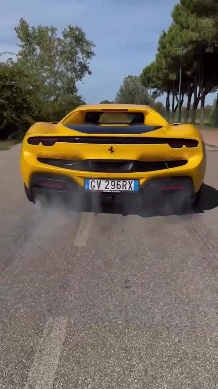 Ferrari 296 — Which One Sounds Better 296 Gtb Or 488 Pista Both