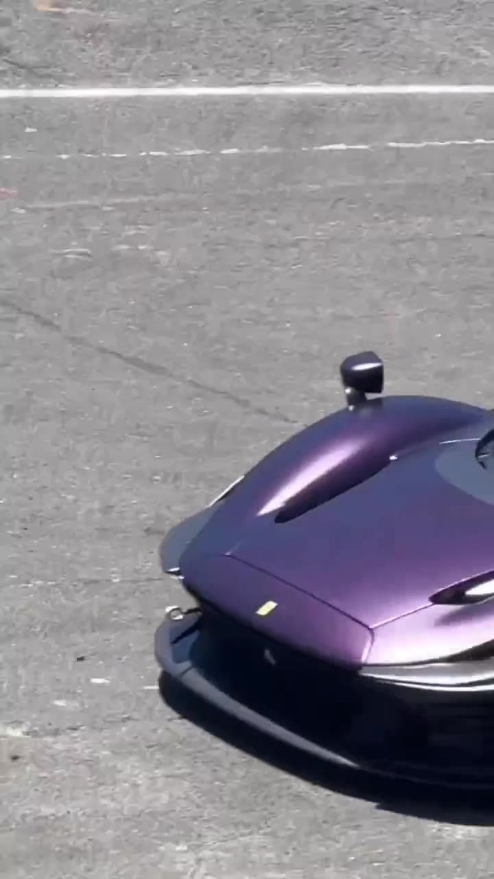 Ferrari SP3 Daytona — Some People Display Them Smokes Them Ferrari SP3 Daytona w//