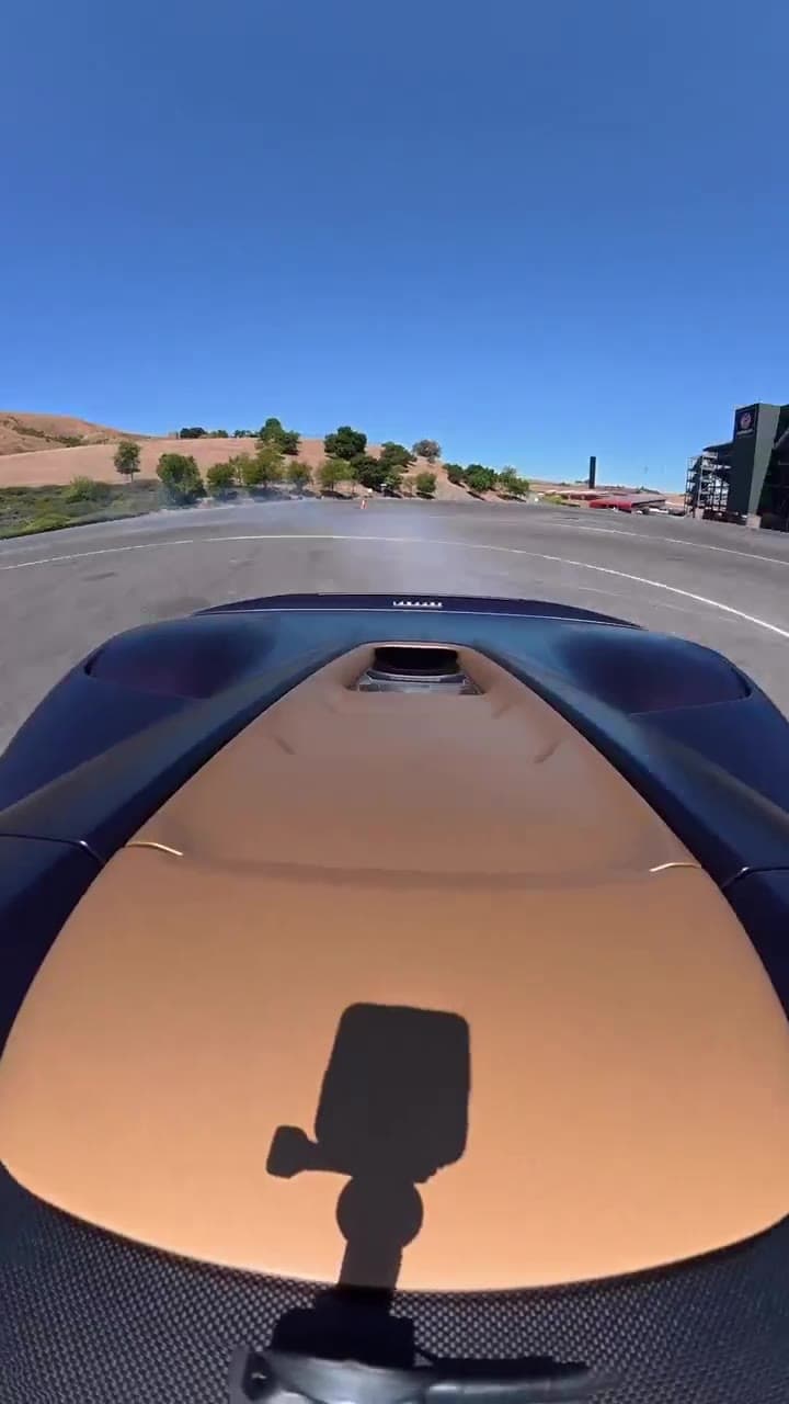 Ferrari SP3 Daytona — Working Through Some Videos From the Other Day the Smoke