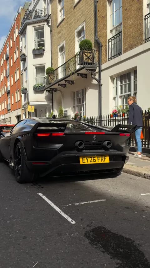 Ferrari 849 Testarossa, Startle-up