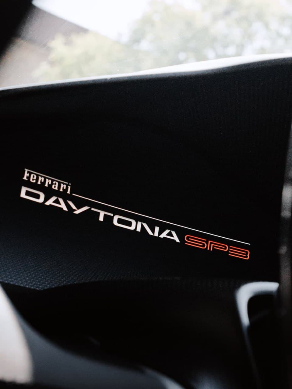 Ferrari Daytona SP3 case study reference plate 10