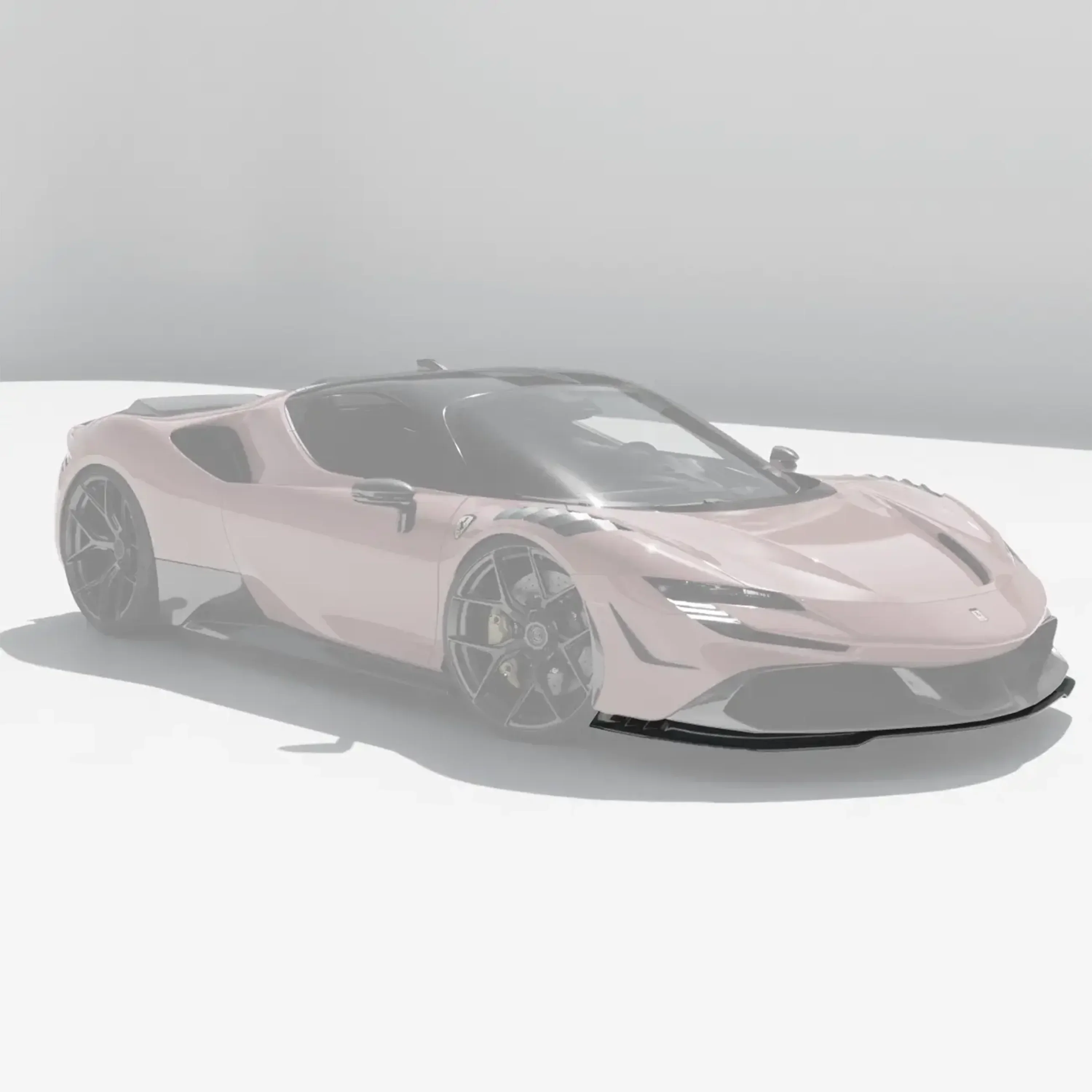 Ryft Ferrari SF90 - Carbon Fiber Front Aero Splitter