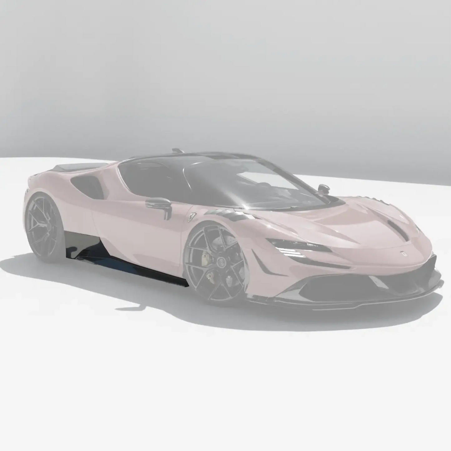 Ryft Ferrari SF90 - Carbon Fiber Side Skirts