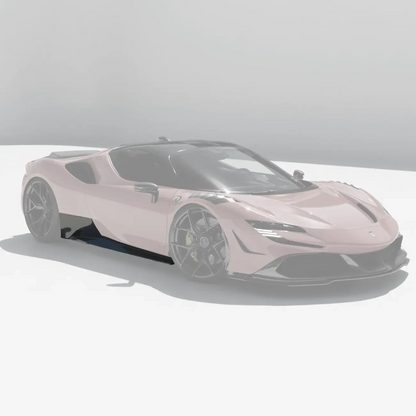 Ryft Ferrari SF90 - Carbon Fiber Side Skirts