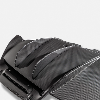 Ryft Ferrari 296 GTB  - Carbon Fiber Rear Race Diffuser