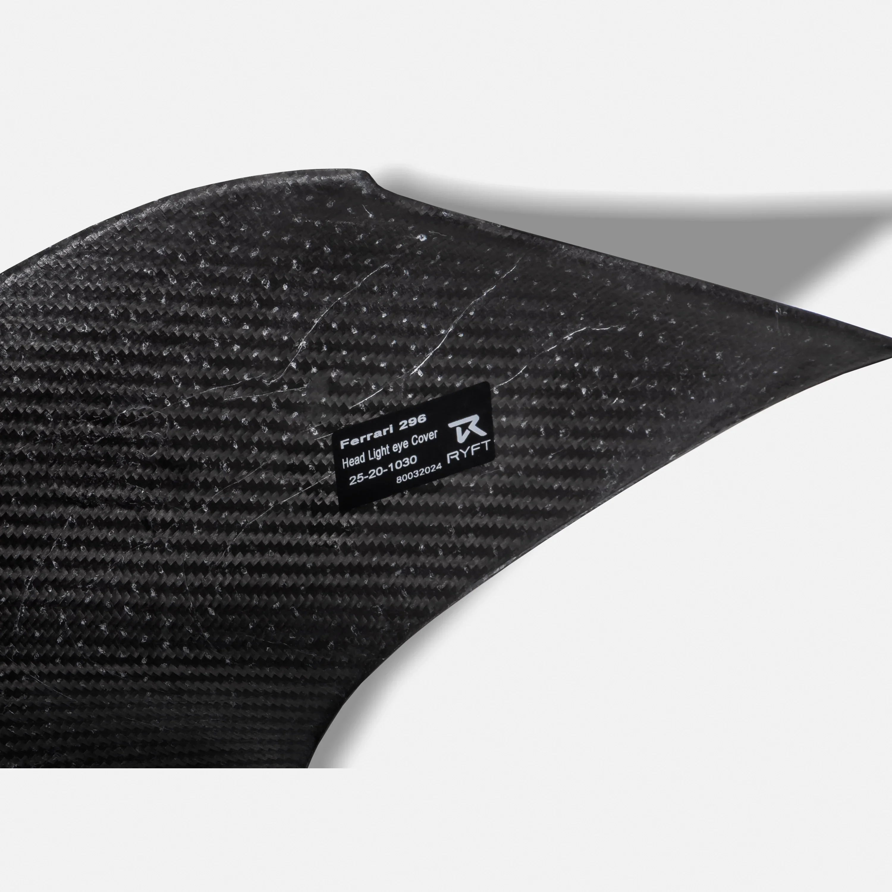 Ryft Ferrari 296 GTB  - Carbon Fiber Headlight Inserts