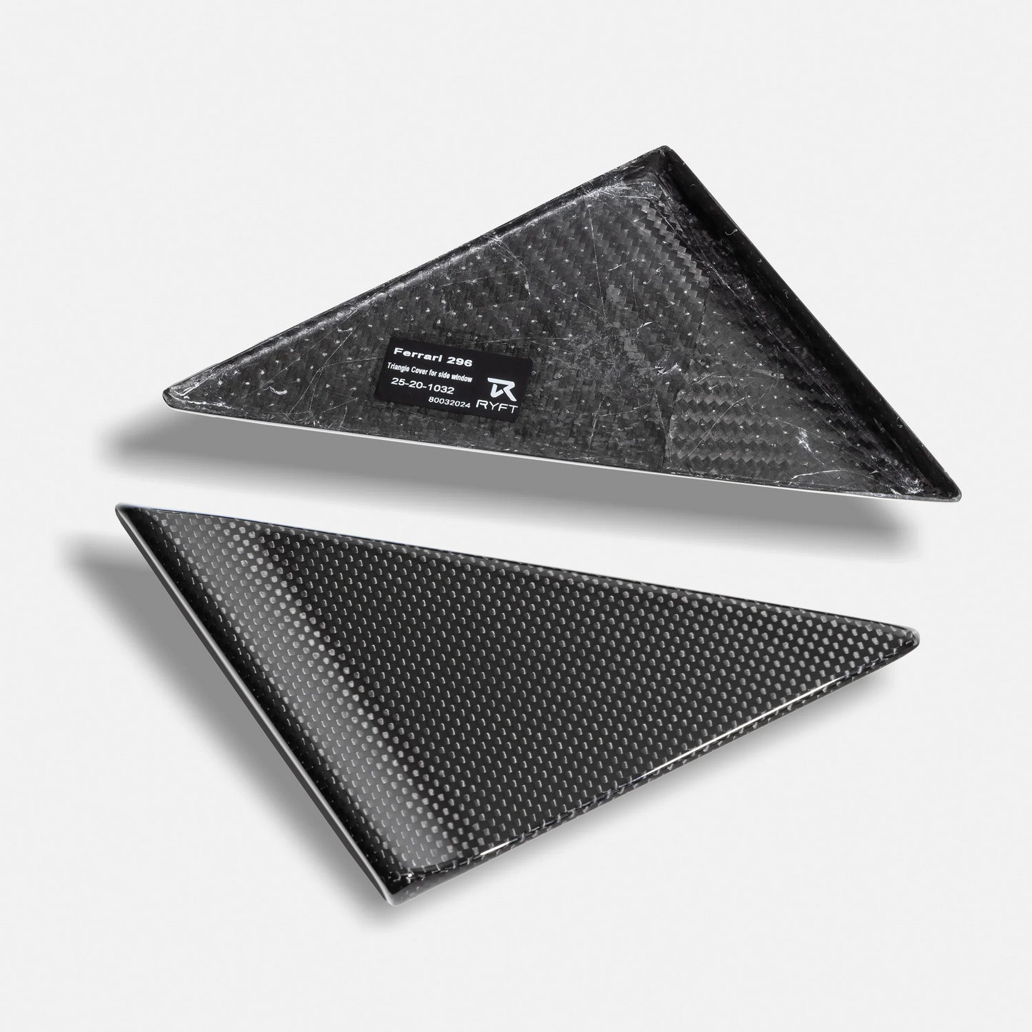 Ryft Ferrari 296 GTB - Carbon Fiber Window Diffusers