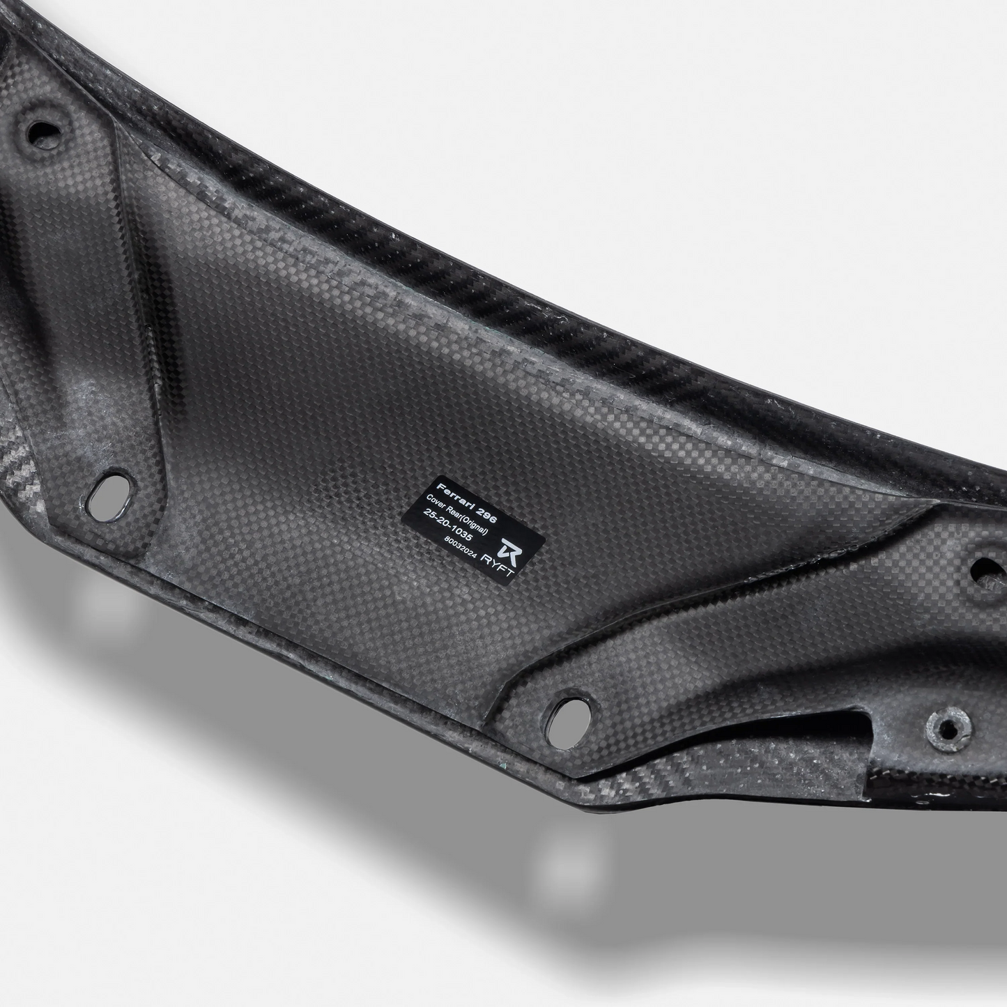 Ryft Ferrari 296 GTB  - Carbon Fiber Rear Cover