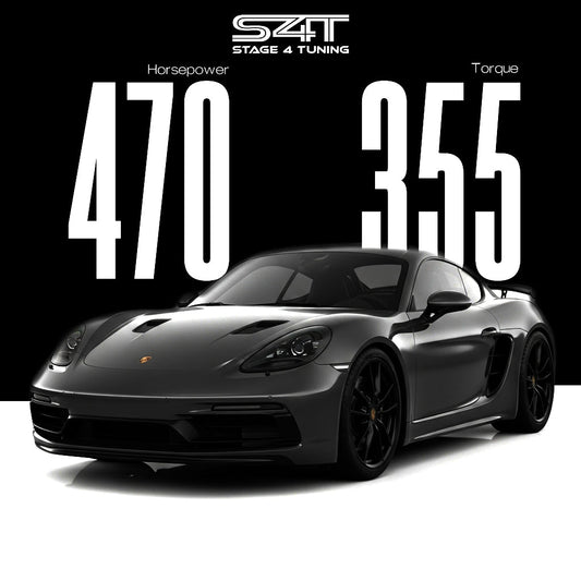Porsche 718 Boxster GTS 4.0 / Cayman GTS 4.0 2022 Custom ECU Tune