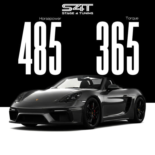Porsche 718 Boxster Spyder / Cayman GT4 2023 Custom ECU Tune