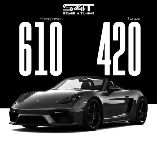 Porsche 718 Boxster Spyder RS / Cayman GT4 RS 2023 Custom ECU Tune