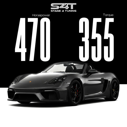 Porsche 718 Boxster Spyder / Cayman GT4 2024 Custom ECU Tune