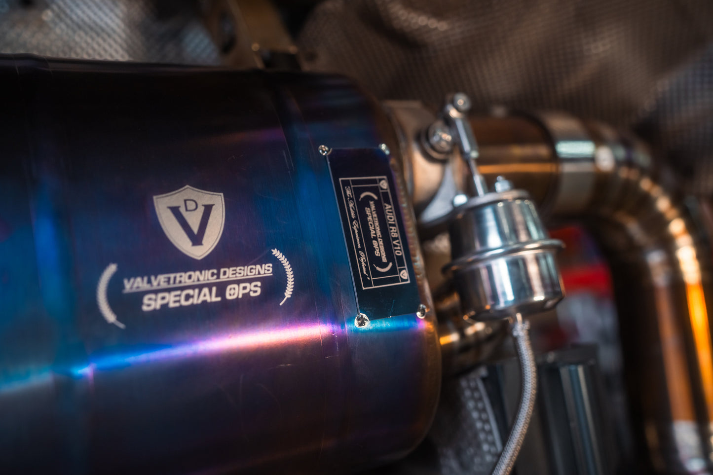 Valvetronic Audi R8 True F1 / Valved Exhaust System