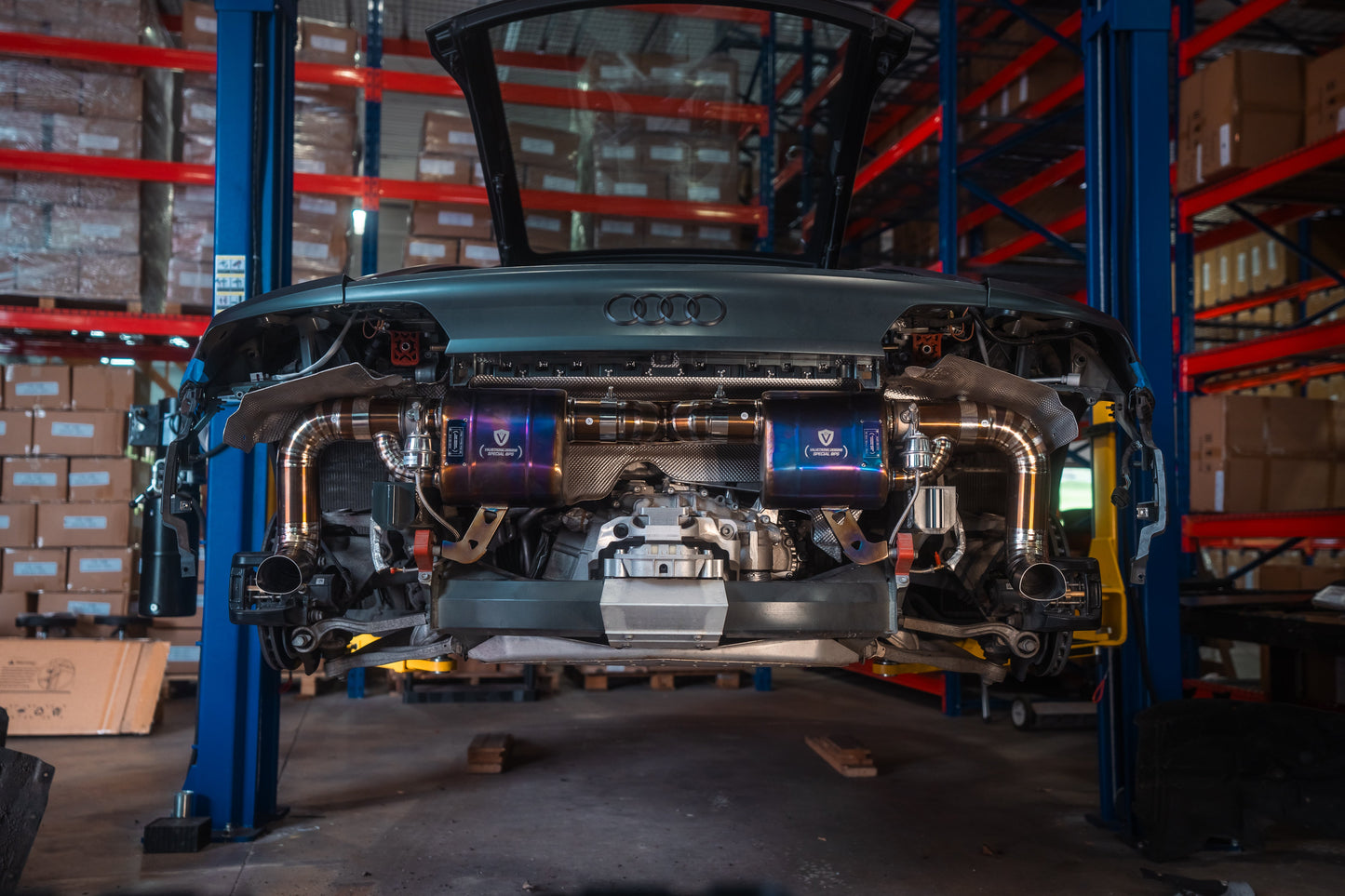 Valvetronic Audi R8 True F1 / Valved Exhaust System