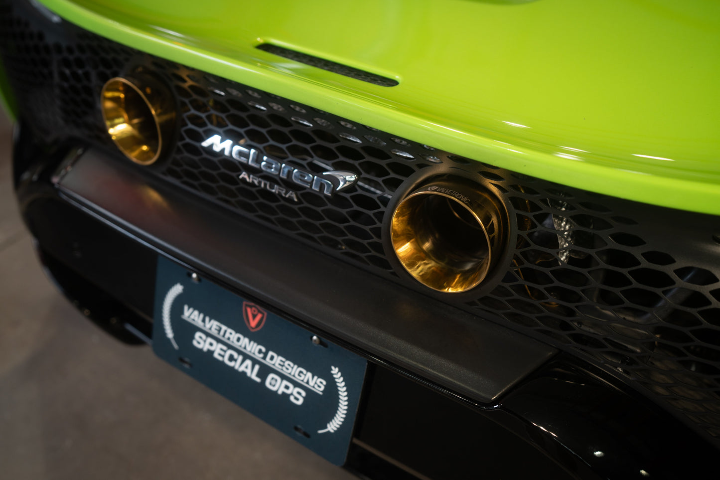 Valvetronic Mclaren Artura F1 Exhaust Package