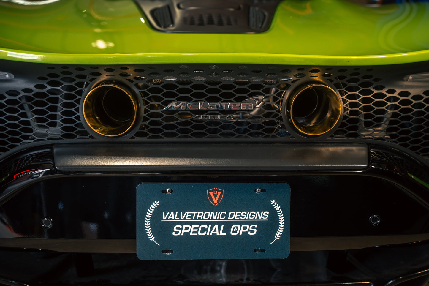 Valvetronic Mclaren Artura F1 Exhaust Package