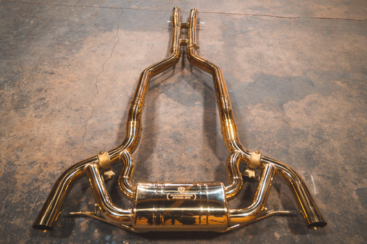 Valvetronic Mercedes AMG GT Valved Sport Exhaust system