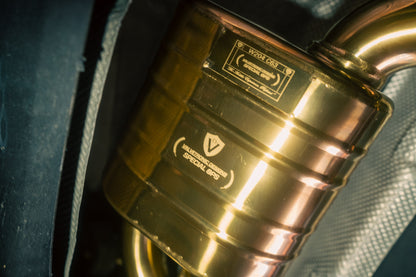 Valvetronic Mercedes C63 AMG W204 Valved Sport Exhaust System