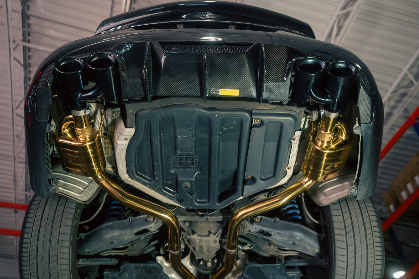 Valvetronic Mercedes C63 AMG W204 Valved Sport Exhaust System