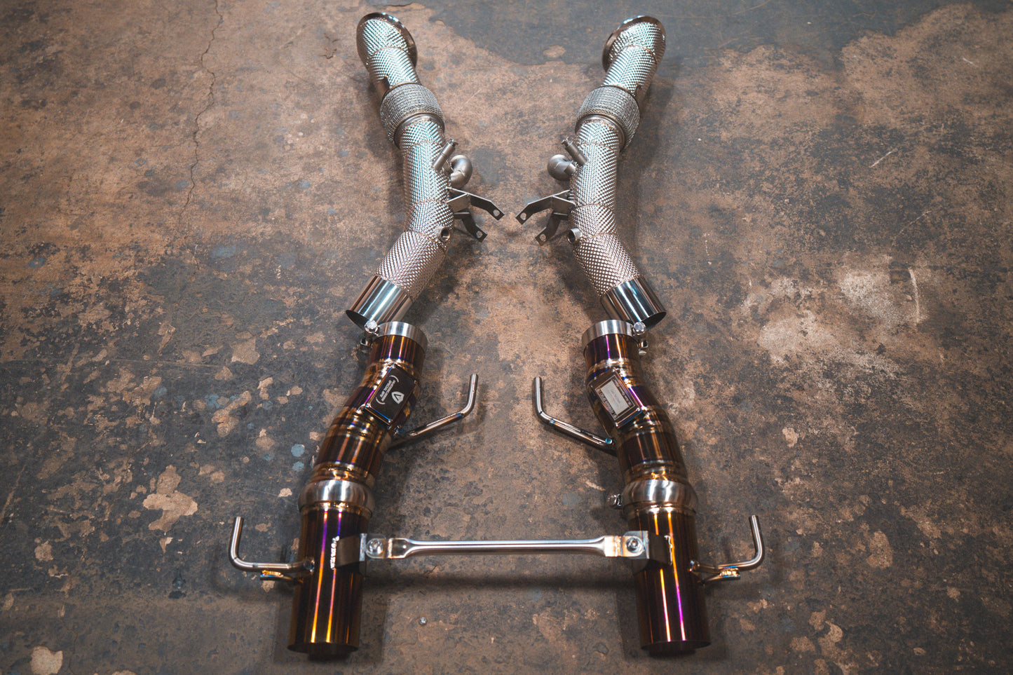 Valvetronic Ferrari SF90 RACE F1 Exhaust System