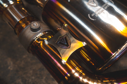 Valvetronic Ferrari 599 RACE F1 Valved Exhaust system