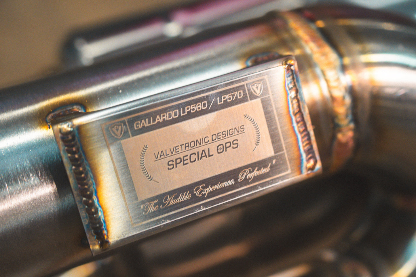 Valvetronic Lamborghini Gallardo LP Valved Sport Exhaust System