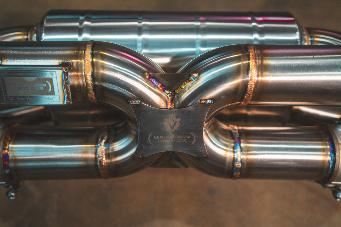 Valvetronic Lamborghini Gallardo LP Valved Sport Exhaust System