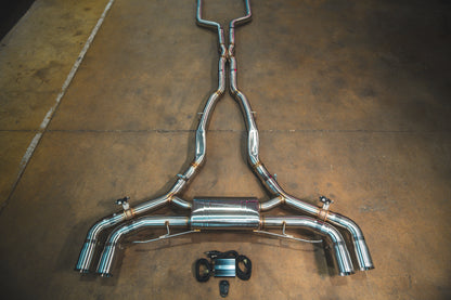 Valvetronic BMW X5M / X6M F95 / F96 VALVED SPORT EXHAUST SYSTEM