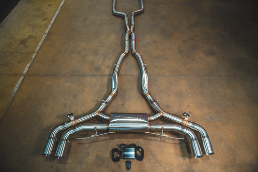 Valvetronic BMW X5M / X6M F95 / F96 VALVED SPORT EXHAUST SYSTEM