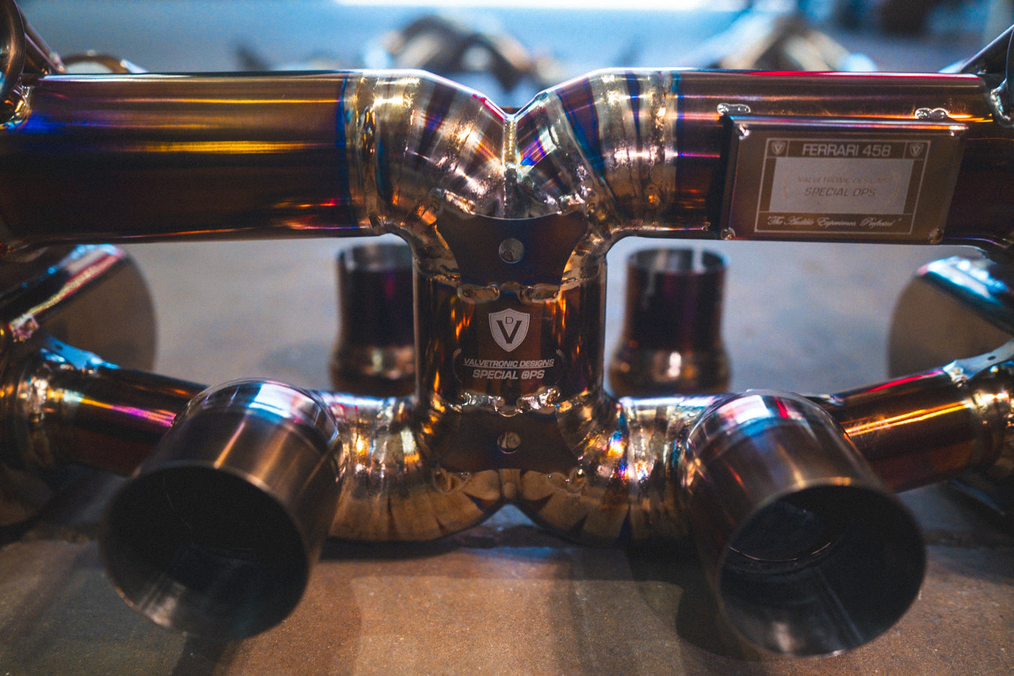 Valvetronic Ferrari 458 Italia Valved Sport Exhaust System